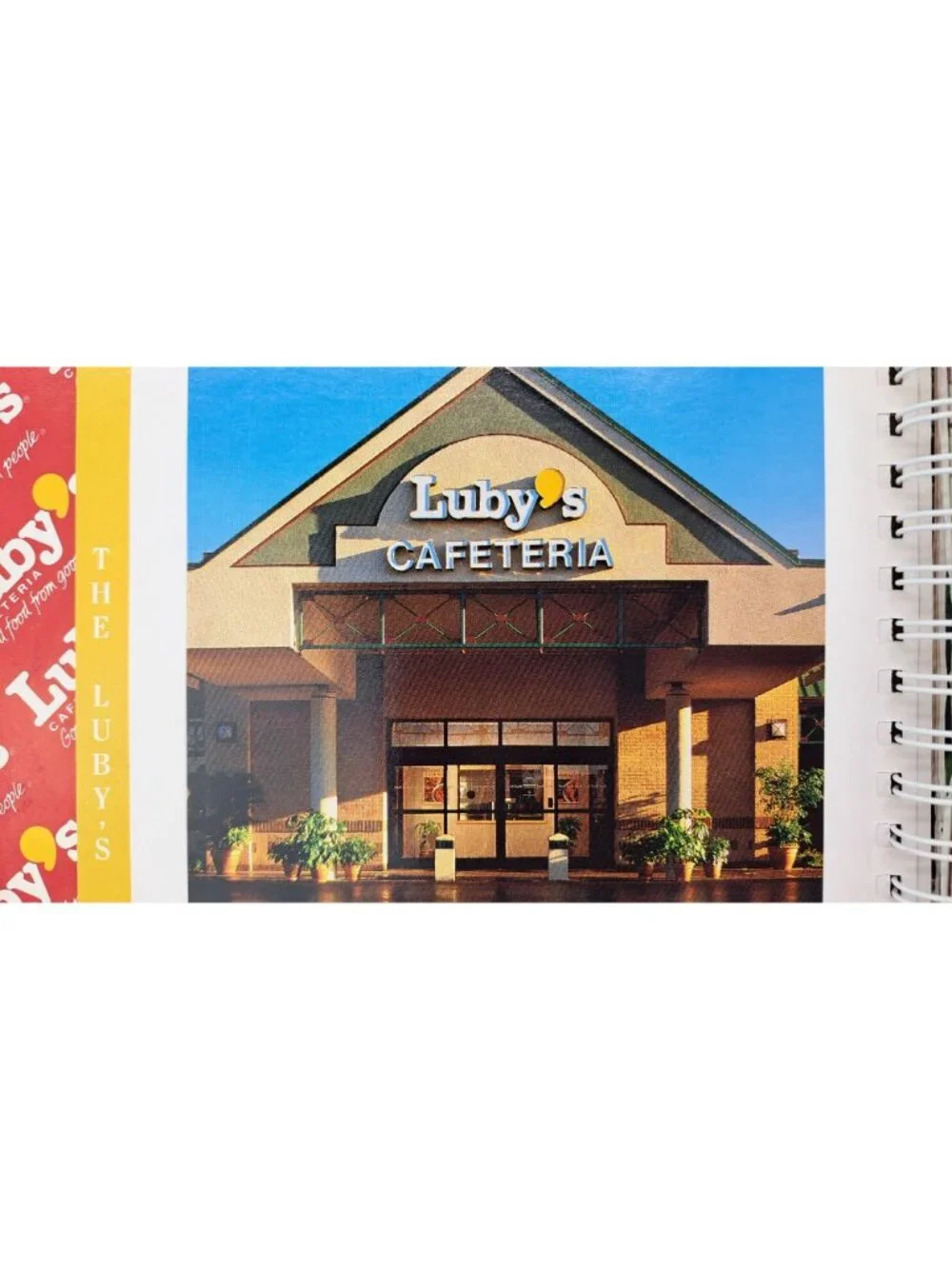 Vintage Luby's Cafeteria 50th Anniversary Recipe Collection Hardcover Cookbook